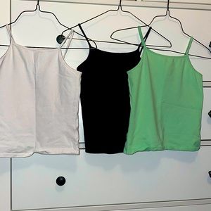 Girls size 8 tank tops